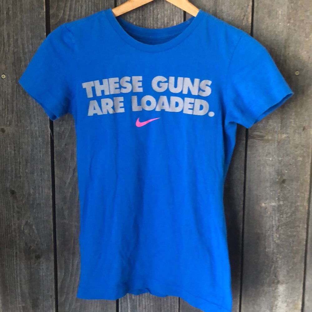 Royal blue Nike slim fit short sleeve tee small